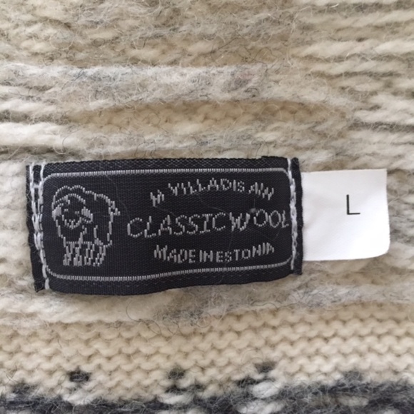 Wool Cat Design Cardigan. Women’s  Size Large. - Picture 3 of 10